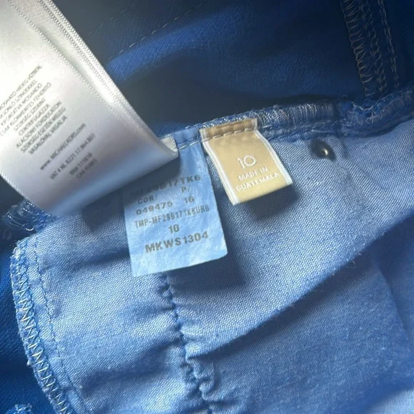 Michael Kors blue pants-size 10 - Picture 4 of 7
